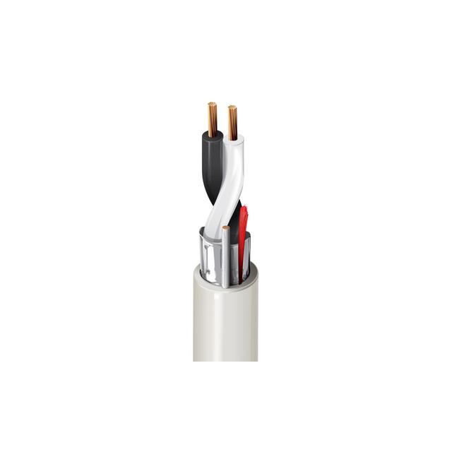 CABLE 2CON 12AWG GRAY SHLD