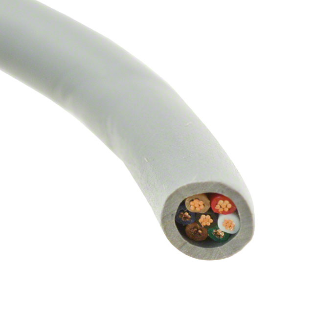 CBL 6COND 22AWG SLATE 1000=1000'