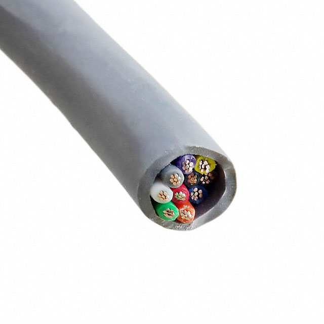 CABLE 10COND 26AWG SLATE 100'