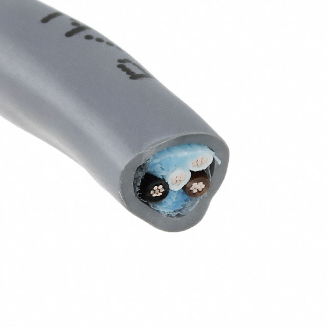 MULT-PAIR 4COND 22AWG SLATE 500'