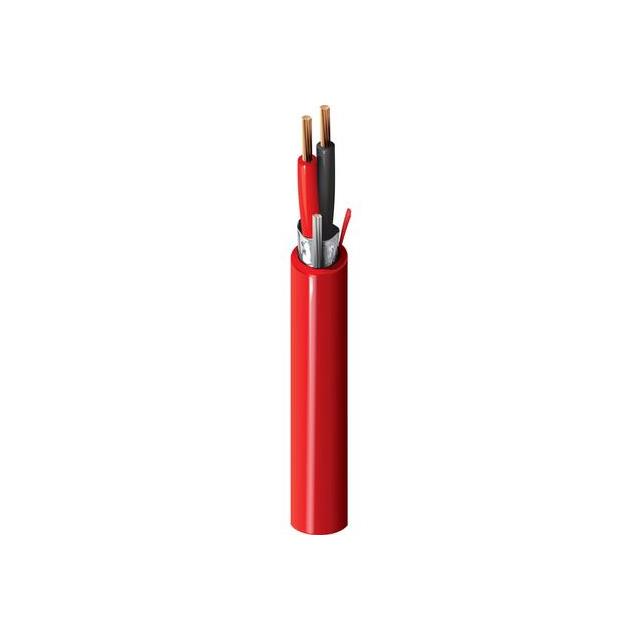 CABLE 2COND 14AWG RED SHLD