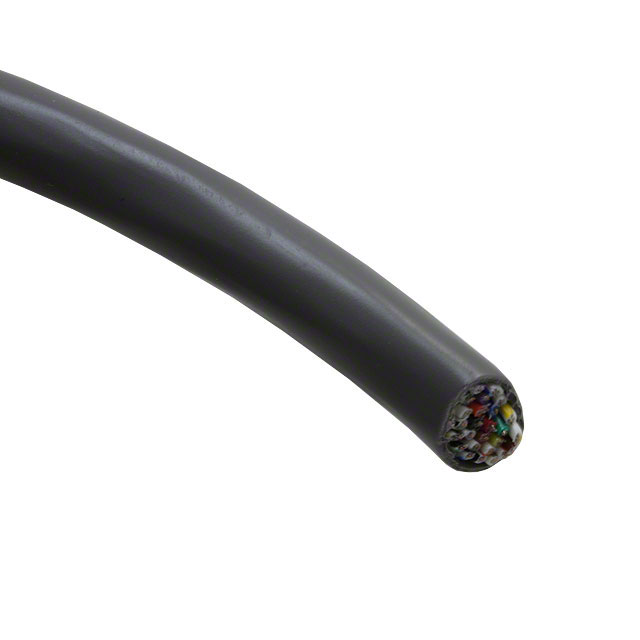 CABLE 30COND 22AWG SLATE