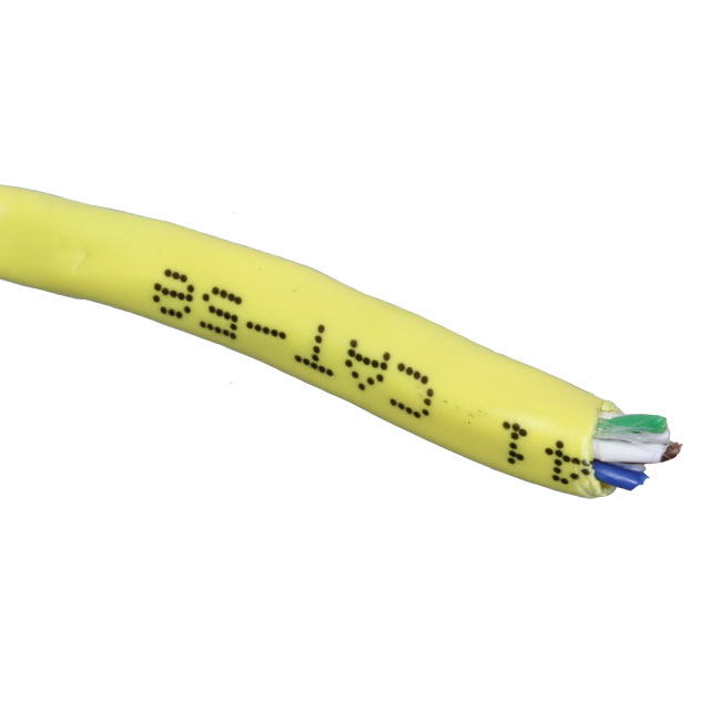 CABLE CAT5E 8COND 24AWG YELLOW