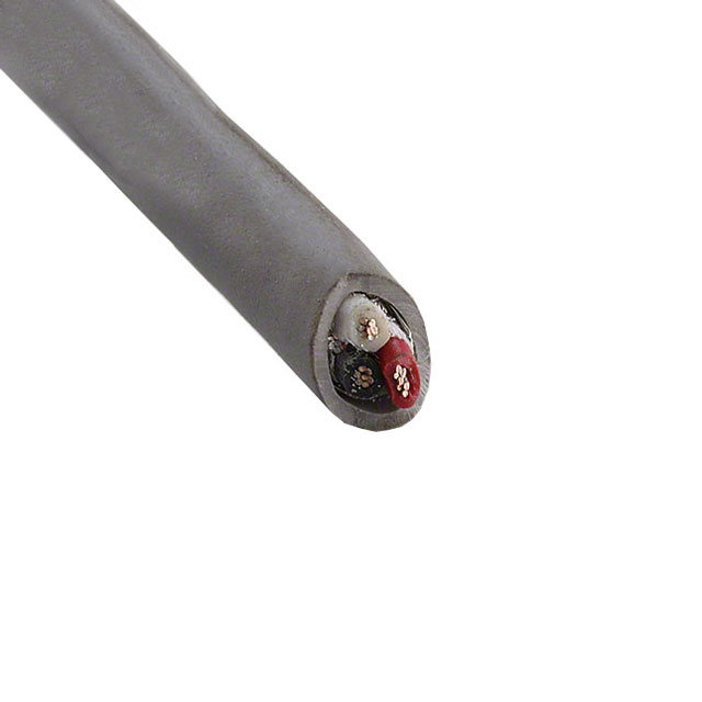 CABLE 3CON 20AWG SLATE SHLD 100'