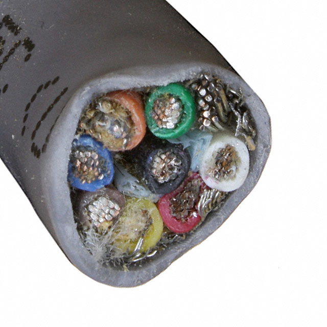 CABLE 8COND 16AWG SLATE SHLD