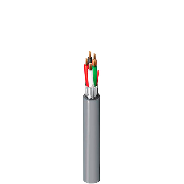 CABLE 5CON 18AWG GRAY SHLD