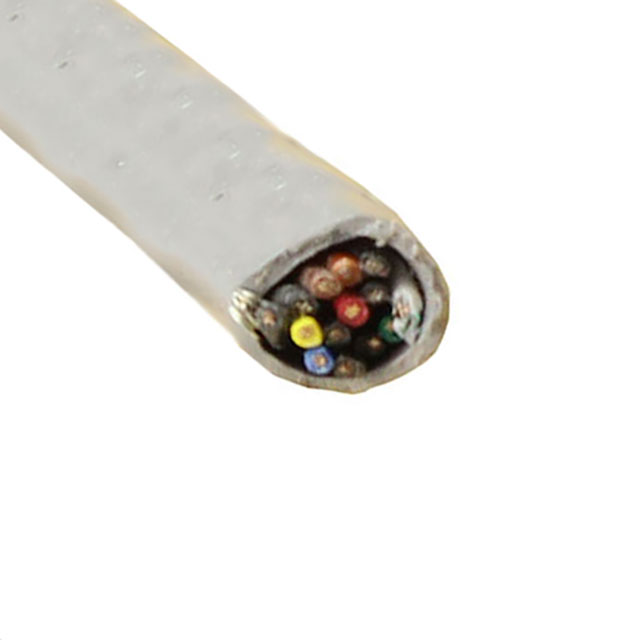CABLE 6CON 16AWG SLATE SHLD 100'