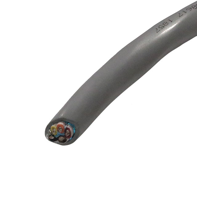CABLE 5CON 14AWG SLATE SHLD 100'