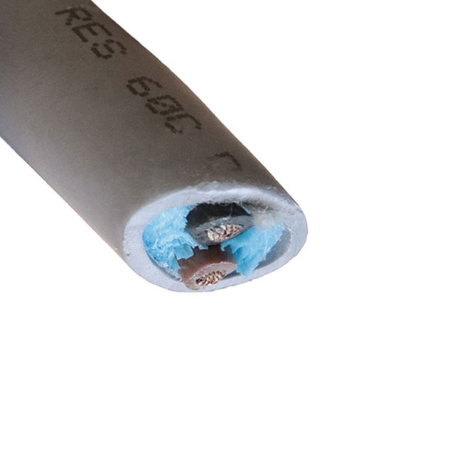 CABLE 2COND 14AWG SLATE 1000'
