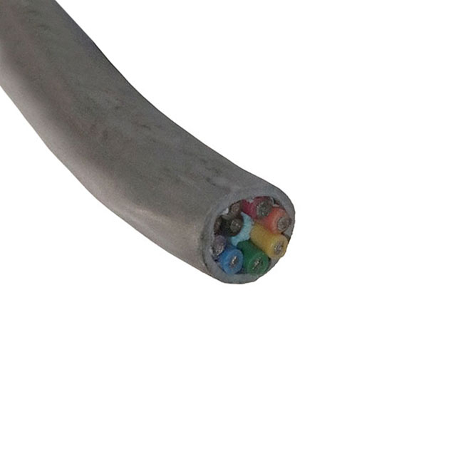 CABLE 9COND 14AWG SLATE 100'