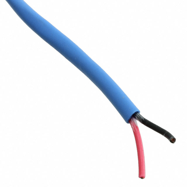 CABLE 2COND 22AWG BLUE