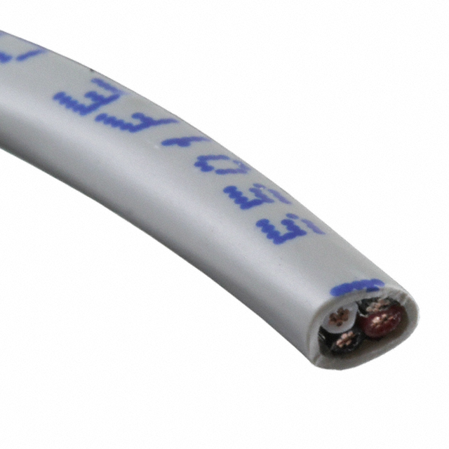 CABLE 3COND 22AWG GRAY SHLD 50'