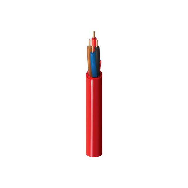 CABLE 4COND 22AWG RED