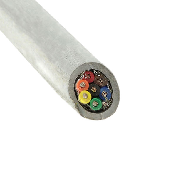 CABLE 7CON 18AWG SLATE SHLD 100'