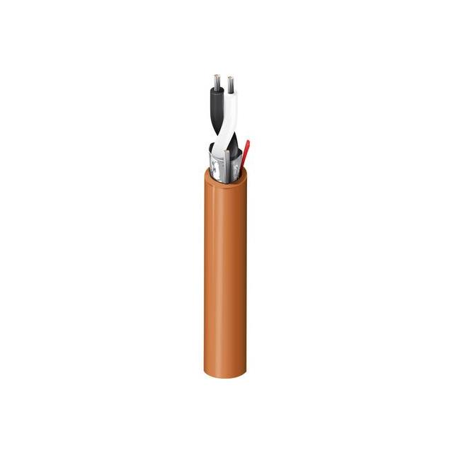 CABLE 2COND 24AWG BRN SHLD
