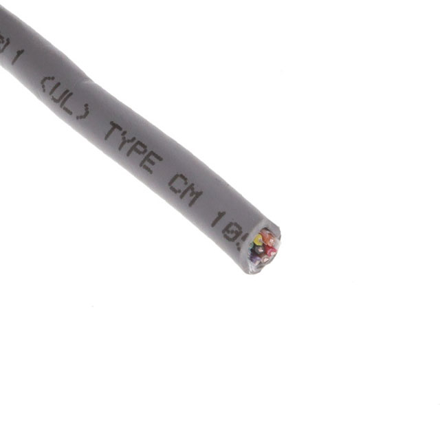 CABLE 8COND 28AWG SLATE 100'