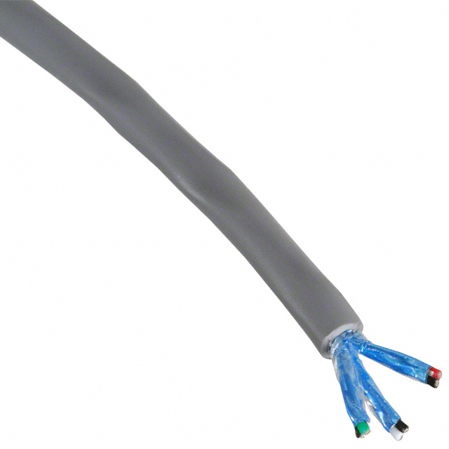 MULTI-PAIR 6CON 22AWG SLATE 100M
