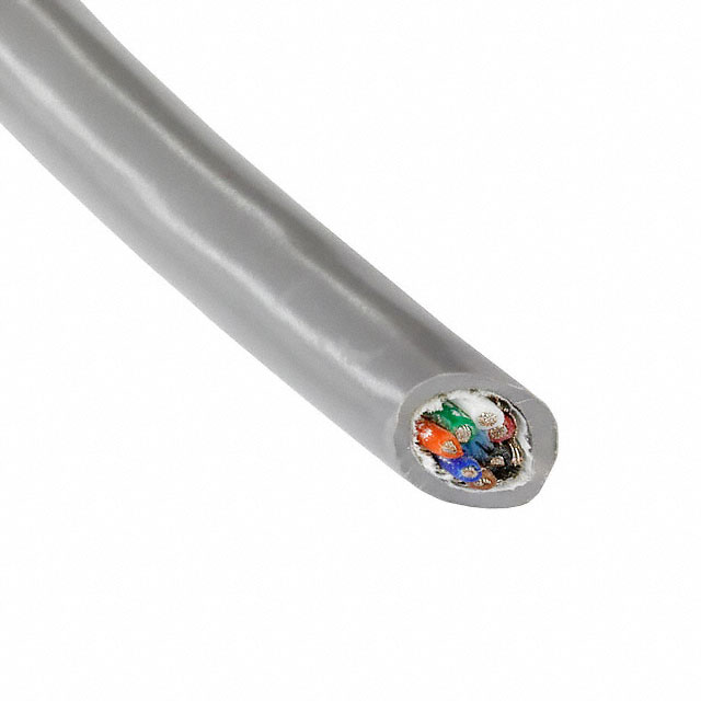 CABLE 7CON 22AWG SLATE SHLD 500'
