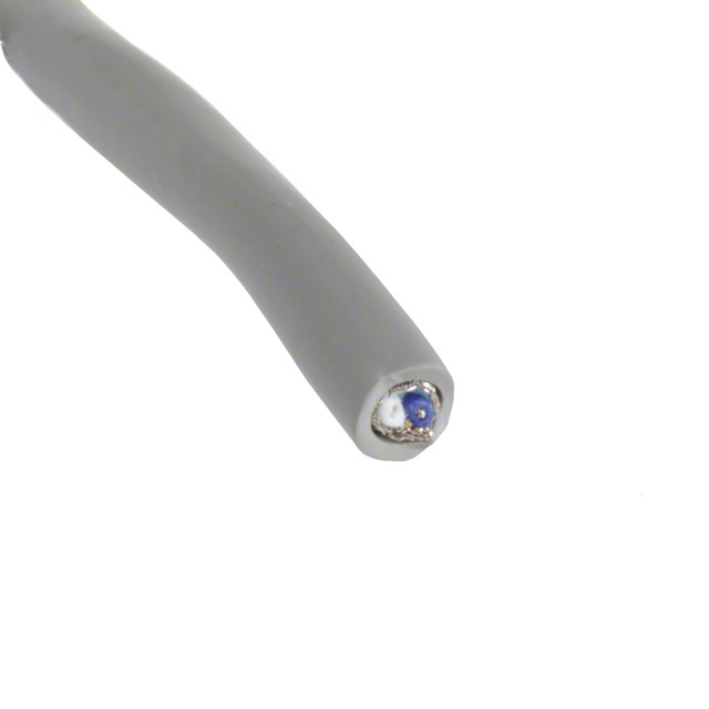 CABLE 2CON 24AWG SLATE SHLD 500'