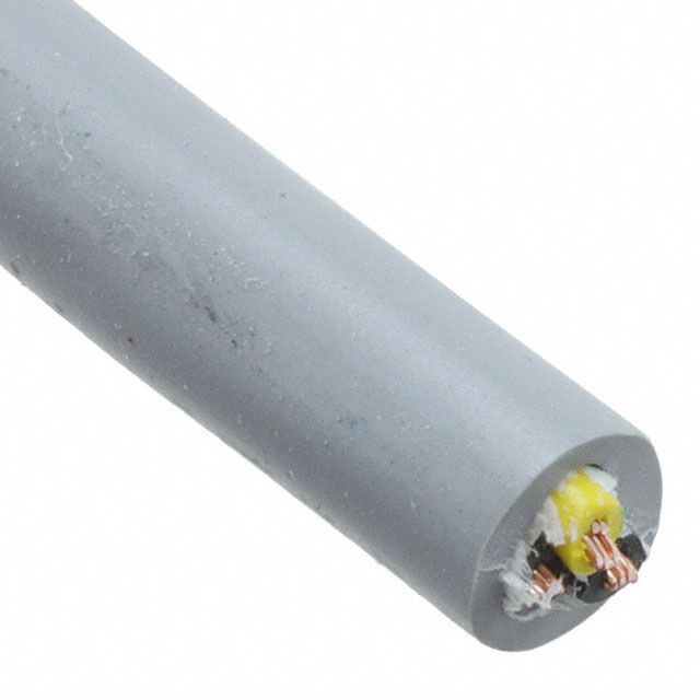 CABLE 3COND 20AWG SLATE 100'