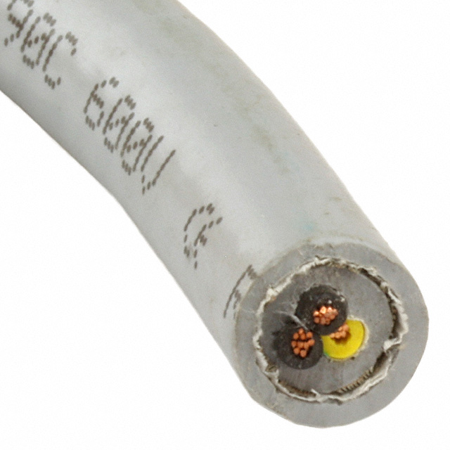 CABLE 3CON 20AWG SLATE SHLD 100'