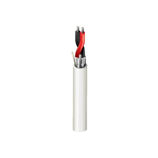 CABLE 2COND 22AWG BLK SHLD 1000'