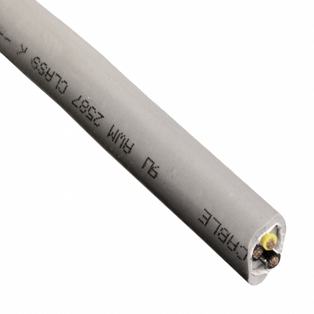 CABLE 3COND 12AWG SLATE SHLD