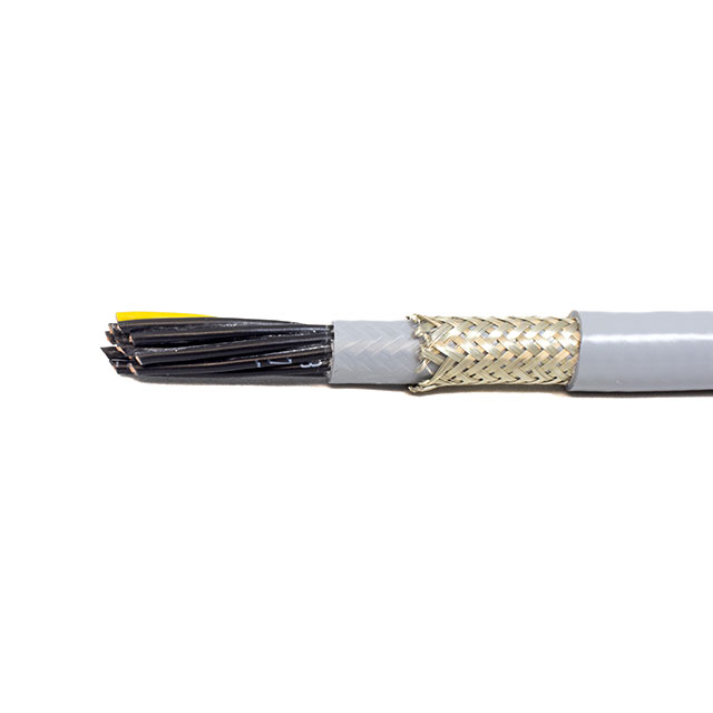 CABLE 25CON 24AWG SLATE SHLD 10'