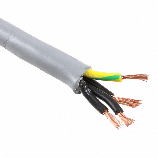 CABLE 4CON 16AWG SLATE SHLD 100'