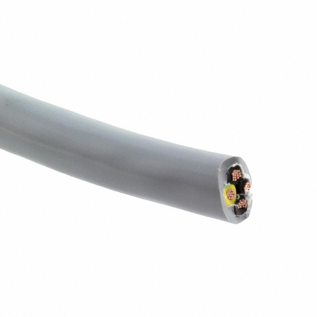 CABLE 4COND 18AWG SLATE 100'