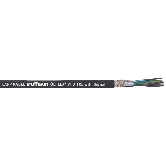 CABLE 6COND 16AWG/18AWG BLK 50'