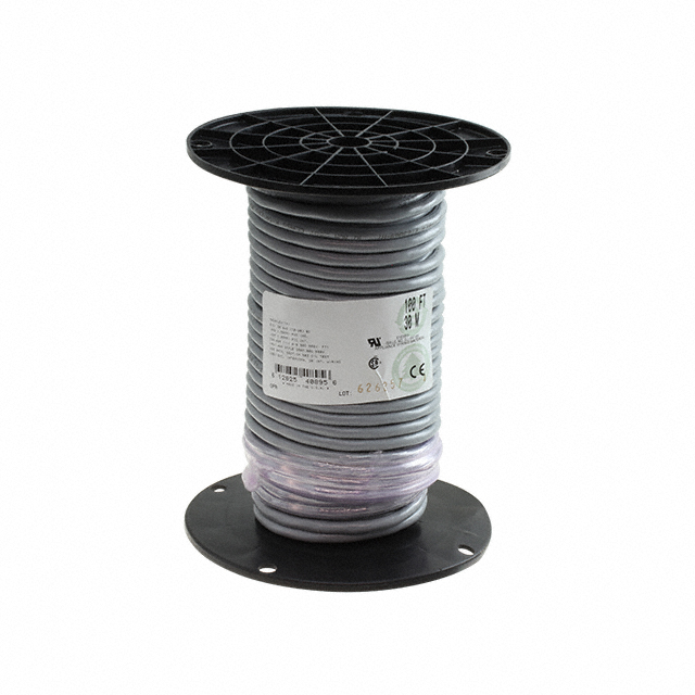 CABLE 2COND 20AWG GRAY 100'