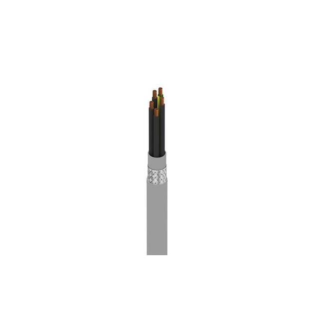 CABLE 5CON 12AWG GRAY SHLD