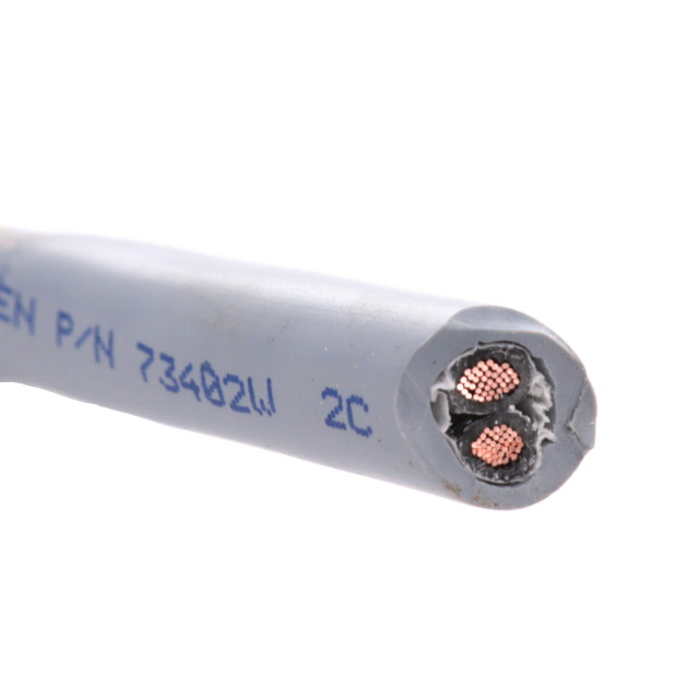 CABLE 2COND 14AWG GRAY 100'