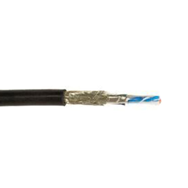 CABLE CAT5E 4COND 26AWG BLK 10'