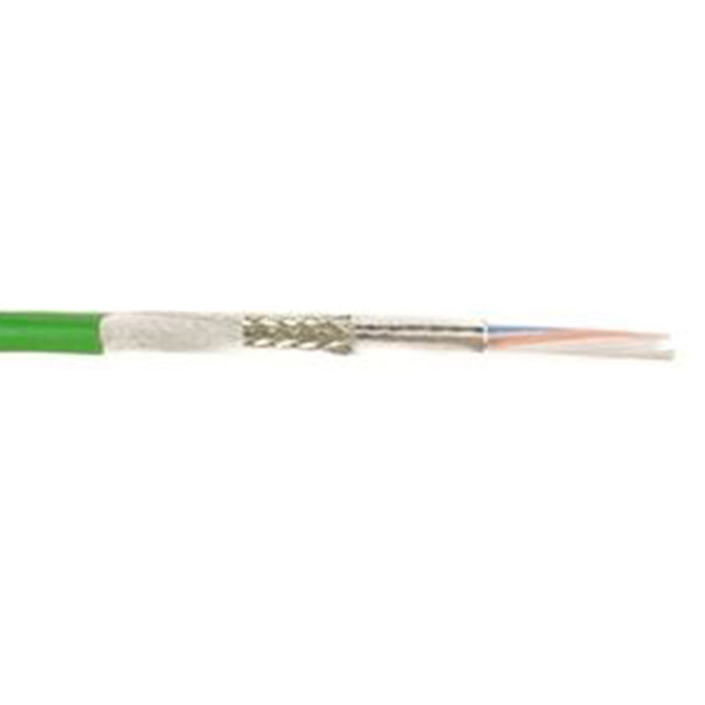 CABLE 4CON 22AWG GREEN SHLD 100'