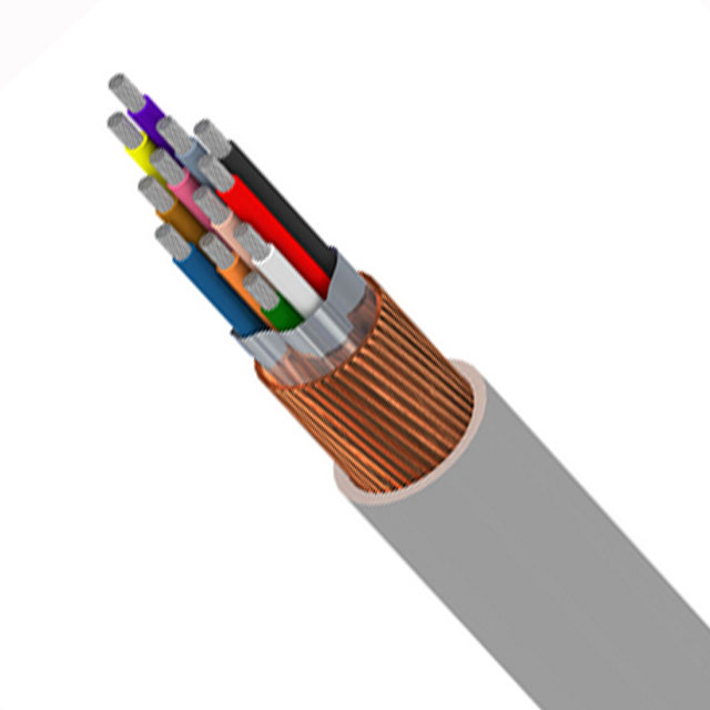 CBL 12COND 24AWG CHRME FEET