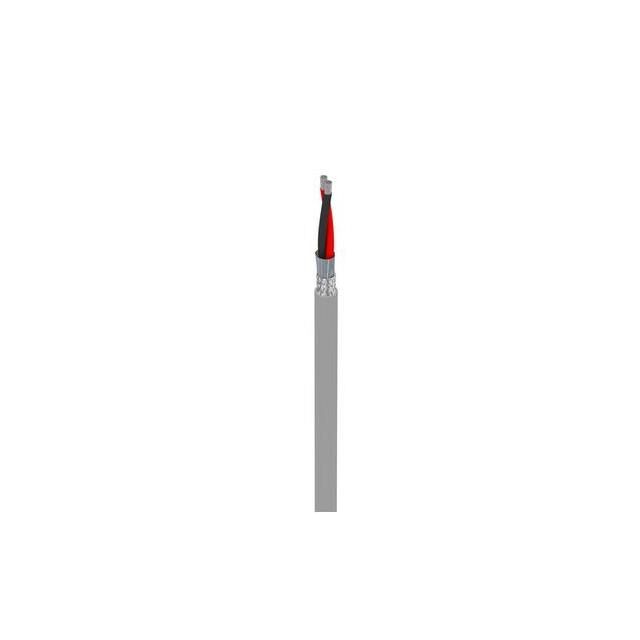 CABLE 2COND 22AWG GRAY SHLD