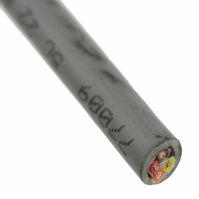 CBL 5COND 22AWG SLATE 100=100'