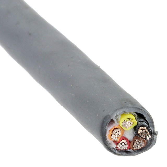 CABLE 5COND 18AWG SLATE 1000'