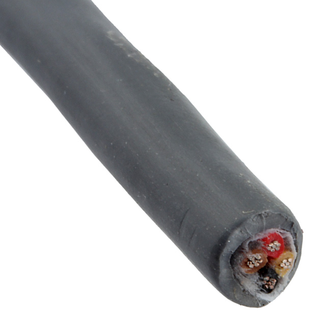 CABLE 4COND 26AWG SLATE 100'