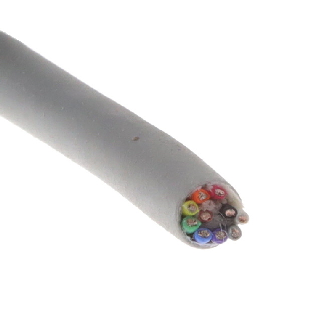 CABLE 10COND 22AWG SLATE 100'