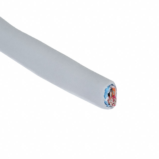 CABLE 4CON 26AWG SLATE SHLD FEET