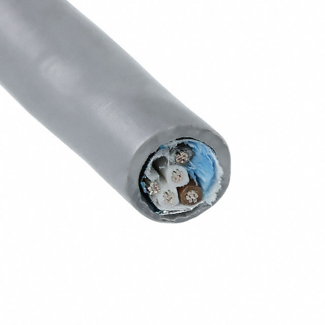 MULTI-PAIR 4COND 26AWG SLATE 1'