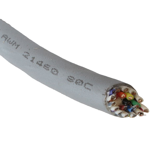 CABLE 20COND 22AWG SLATE 1'