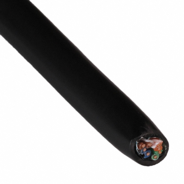 CABLE CAT5E 8COND 24AWG BLK 100'