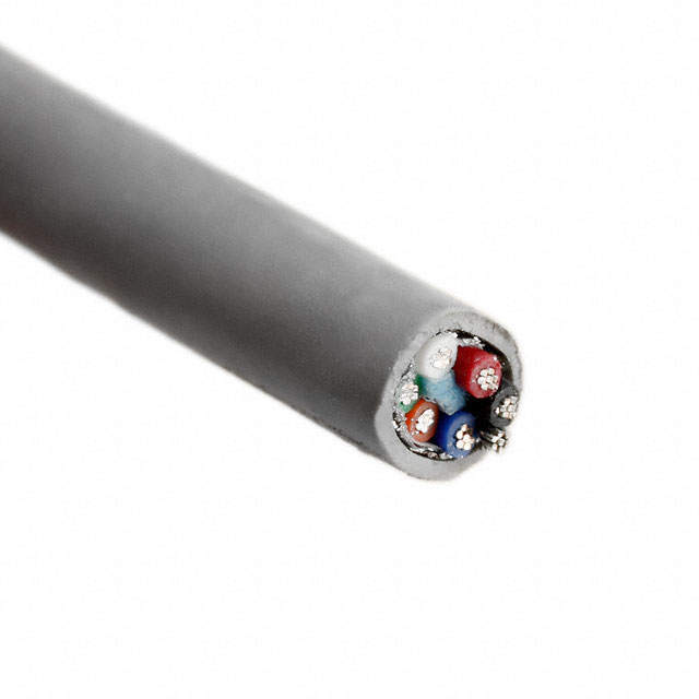 CBL 6COND 22AWG SHLD 1000=1000'