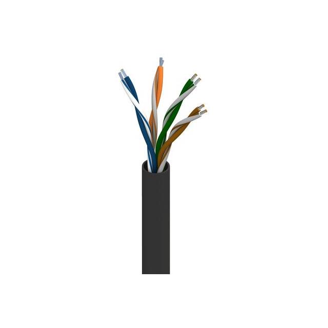 CABLE CAT5E 8CON 24AWG BLK