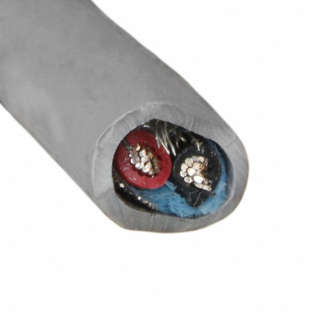 CABLE 2COND 28AWG SLATE 1000'