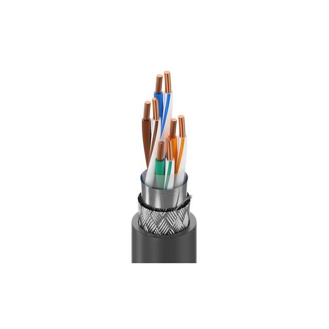 CABLE CAT5E 8CON 24AWG RED